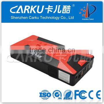 Carku mini jump starter power bank 10000mah car jump starter 12v car booster pack emergency jump starter 12v