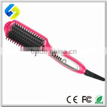 Hot selling Pink Black 3 in 1 multi-function hair straightener mini