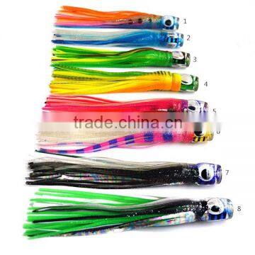 2015 new designed Resin Head Octopus bionic bait