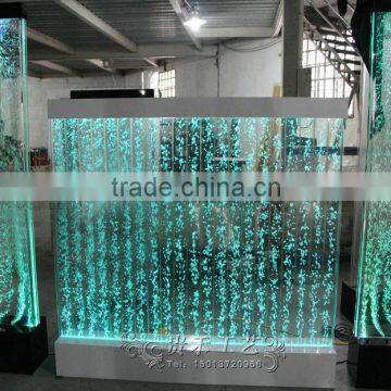 CE Certificate Led Organic Glass Bubble Water Wall photo-6