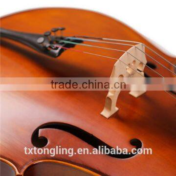 OEM Solid Wood Top Material And Electric Material Ebony Wood Fingerboard Cello TL013-1 photo-5