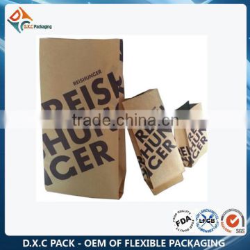 1KG-10KG Green Customized Print Rice Packaging Bag