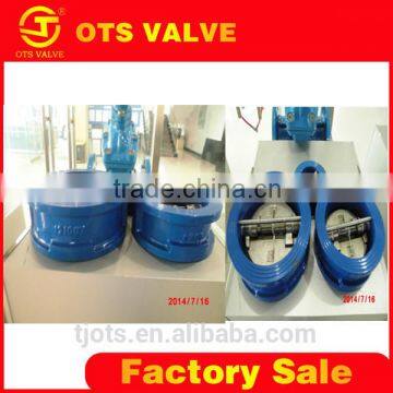 CV-LY-008 non-return single direction cast iron swing air compressor check valve