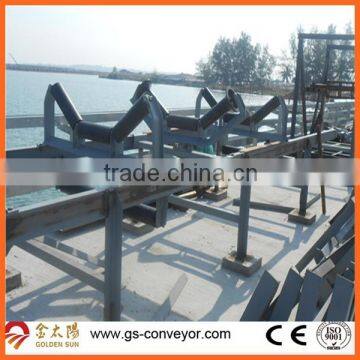 Flat return roller for mining belt conveyor,Bw1000mm black return roller by Chinese leading manufacturer