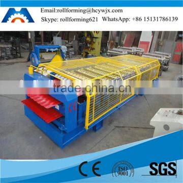 CE Type Aluminum Iron Sheet Metal Roof Roll Forming Machine Alibaba China