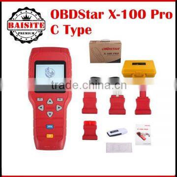 Factory price!!!OBDSTAR X-100 PRO X100 Pro Auto Key Programmer (C) Type for IMMO and OBD Software Function