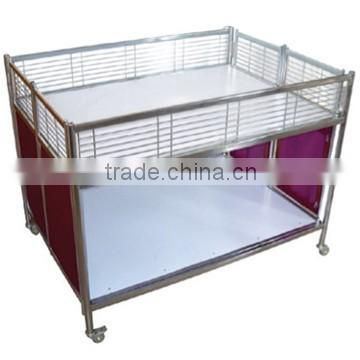 Hard plastic promotion table