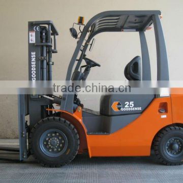 China supplier 2.5 ton Gasoline Forklift Trucks for sale with Nissan Gasoline Engine