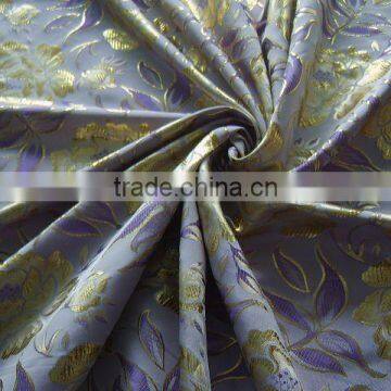 Chinese brocade with wintersweet pattern