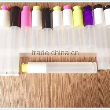 15ml 30ml Empty Plastic Cosmetic Packing Tube Shape Perfume Bottle Pen Spray Bottle With Rotary Switch Lock