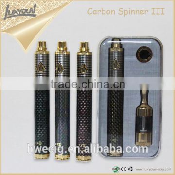 1600MAH battery smoking pipe vision spinner 2 carbon vision spinner 3 battery