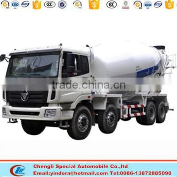 Low price mixer trucks foton, 12m3 concrete mixer truck, 12 cubic meters concrete mixer truck