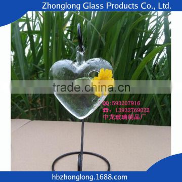 Top Hot Selling Best Price Glass Transparent Glass Vase With Hole