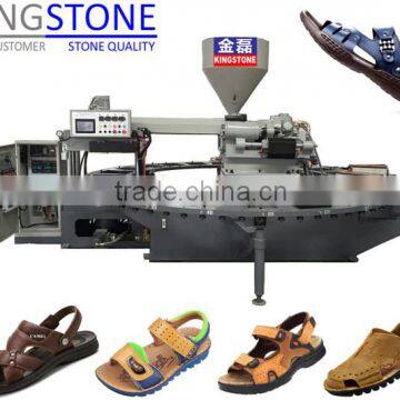 Automatic leather slippers sole making machine