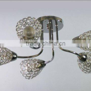 new weaving crystal ceiling light/lamp modern design chandelier ceiling light 10180-5