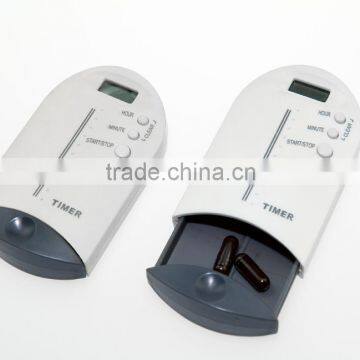 Digital pill box reminding timer capsule storage case timer 2015 new electrical Reminder pill box with alarm timer