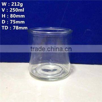 Round and Short Glass Candlestick Holders on Sale photo-2