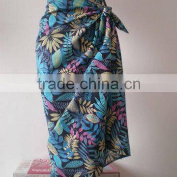 printed 100% cotton sarong