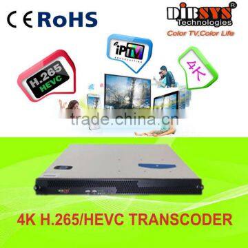 MPEG-4 format high quality transcoder h.265 transcoder