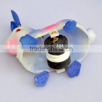 Hot Sale in Russia 4 Inch Wholesale Educational Christmas Gift Kids Pull Thread Ship Toys, Rabbit Toy photo-2