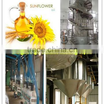 sunflower seed crude oil continuous refining equipment