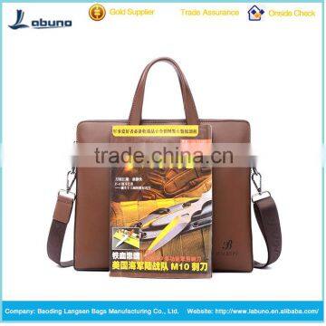 Wholesale High Quality Genuine Leather Briefcase for Man in Ailibaba photo-3