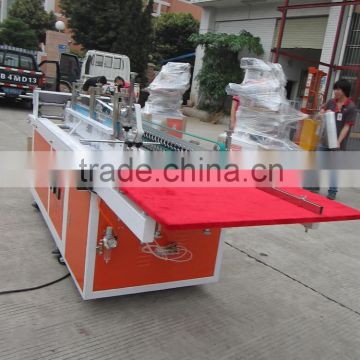 PET clear packing boxes gluing machine ,Clear PVC boxes gluing machine