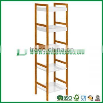 Fuboo 5 floors bamboo bathroom rack