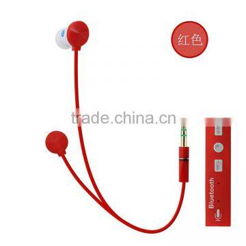 In Ear Style Bluetooth Headphone 3.5mm Connector Cheap Sport Headset Wireless Earphone With Mic photo-3