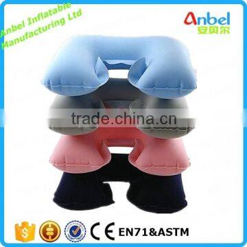 Air Inflatable Blow Up Car Travel Pillow Cushion U Shape Support Head Neck Rest