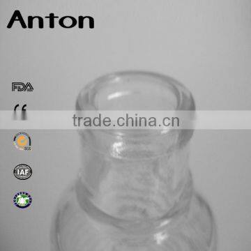 Clear 215ml Screw Sesame Oil Bottle Soy Oil Bottle Wholesale With Plastic Lid photo-4