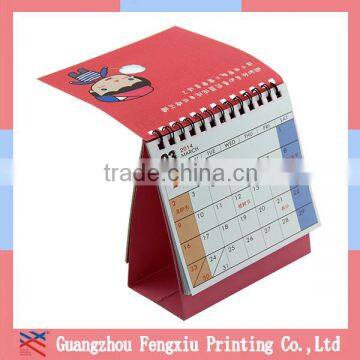 Big Discount Make-To-Order China Yearly Design 2016 Spiral Calendar