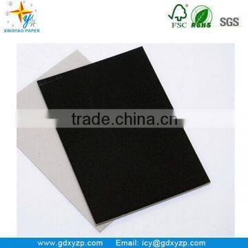 Wood Pulp Laminated Black Cardboard Paper 400gsm or Above