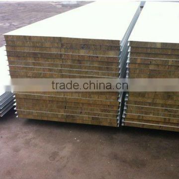 fireproof rock wool sandwich wall panel