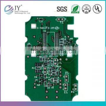 Rigid flexible pcb circuit board with gold finger finish