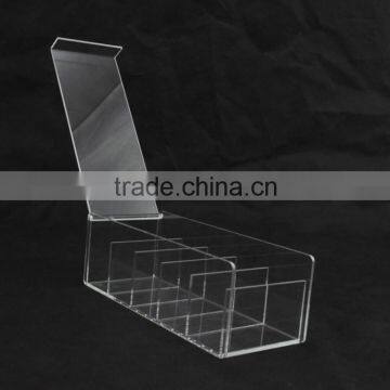 clear acrylic box with dividers clear acrylic display box without lid clear acrylic compartment display box