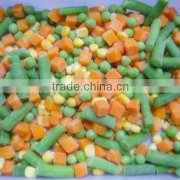 Frozen IQF vegetables and IQF frozen fruits