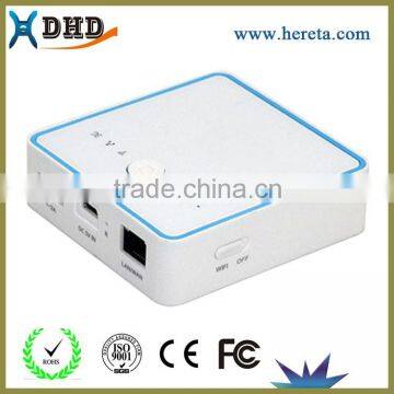 2015 hot 5200mah Square mini wifi router powerbank