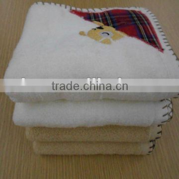 square with no twist baby bath towel