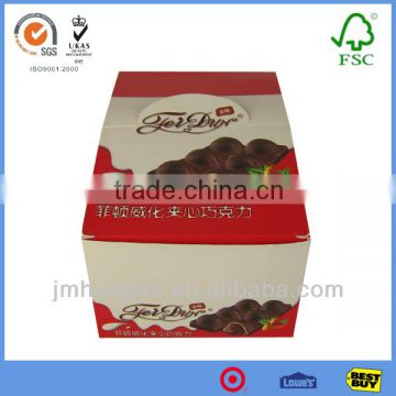 Rectang Display Useful Wrapping Paper Storage Box With Good Quality