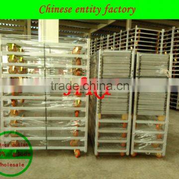 Farm Tool Cart Four Wheels Multilayer Flower Cars Sales in the Netherlands, Canada