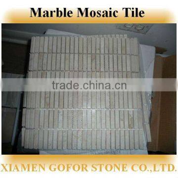 crema marfil marble wall tile mosaic