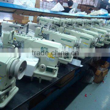 Heavy Duty Twin Needle Lockstitch Sewing Machine 872 875 photo-2