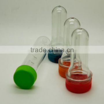 20ml ,60ml PET plastic test tube plastic burette plastic burette toy