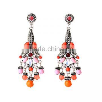 In stock 2016 Fashion Dangle Long Earring New Design Wholesale High quality Jewelry SKC1523