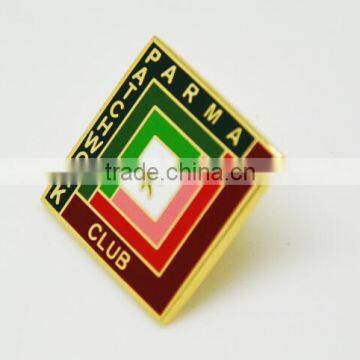 Cheap promotion metal clup souvenir lapel pin