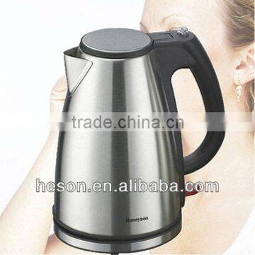 Water boiler ss 1.2l mat or shining for option electric tea kettles