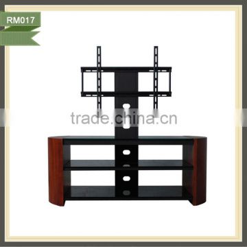 classical elegant tv unit tempered glass tv stand RM017