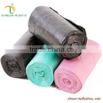 OEM Factory low price plastic garbage bag on roll