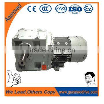 helical worm geared motors